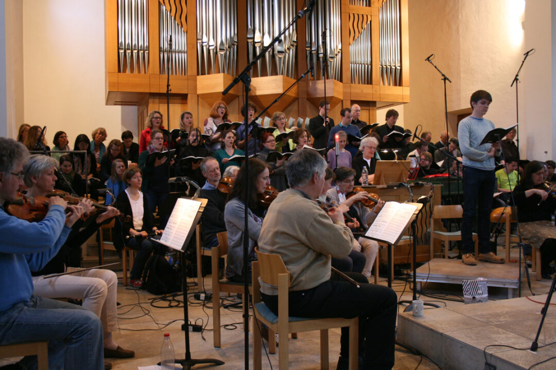 CD-Aufnahme (Himmelfahrtskriche, Mai 2014)