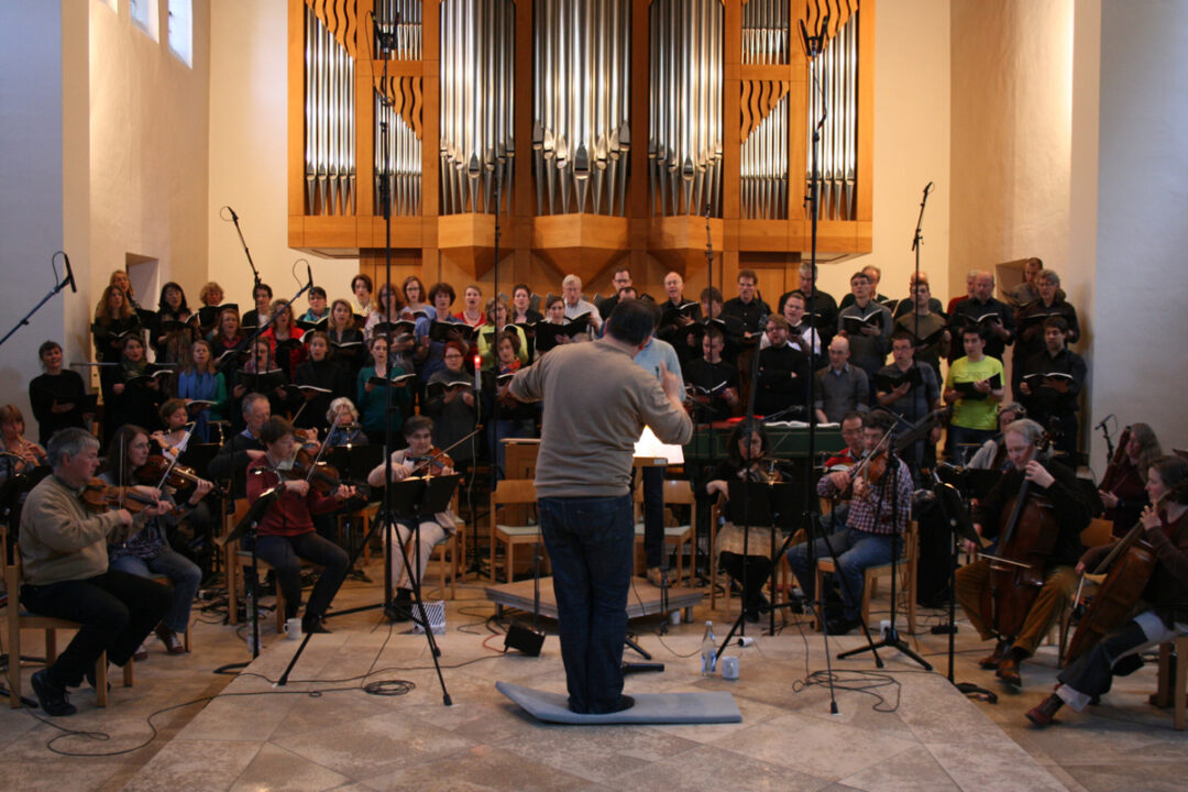 CD-Aufnahme (Himmelfahrtskriche, Mai 2014)