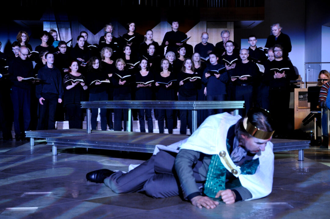 Saul, szenische Aufführung (Himmelfahrtskirche, 09./10.11.2013)